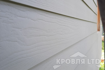 Фасадная Панель Фибратек 3000x100x8мм под покраску серая "Сибирская лиственница"