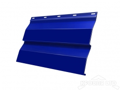 Сайдинг металлический Корабельная Доска, Полиэстер RAL 5002 ультрамариново-синий, толщина 0,45