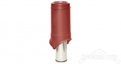 Выход вентиляции Krovent Pipe-VT 150/700  is (утепленный) красный