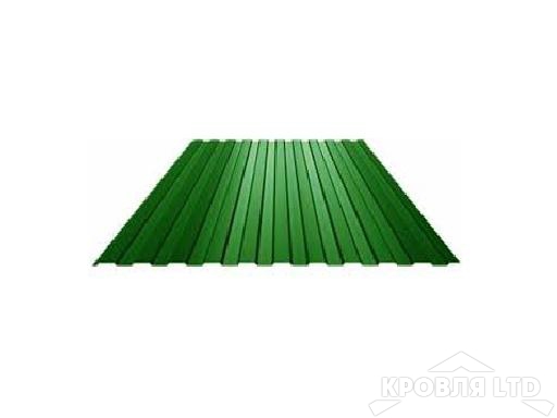 Профнастил С9, Полиэстер RAL 6002 лиственно-зеленый, толщина 0,45