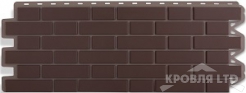 Фасадная панель Альта-Профиль Кирпич клинкерный коричневый