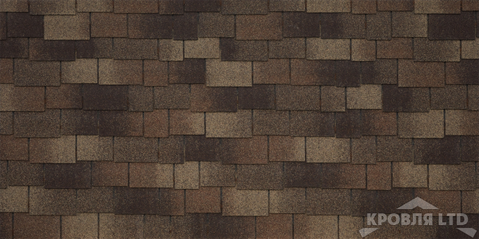 Гибкая черепица Тегола серия Категория PREMIUM UNICA коллекция UNICA CHALET цвет Cedro Siciliano 425