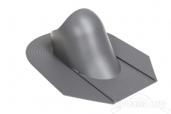 Основание для вентиляционной трубы Vilpe HUOPA/SLATE 110 –160 цвет серый   для гибкой черепицы