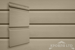 Сайдинг Double-брус Grand Line Standart бежевый (3,0м