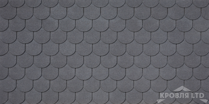 Гибкая черепица Тегола серия Категория BUSINESS PLUS коллекция UNICA TRADITIONAL цвет Topazio Fumé 061