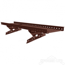 Кровельный мостик Borge, Полиэстер RAL 8017 коричневый шоколад, 3м