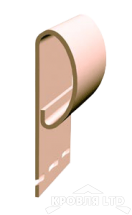 Финишный профиль Döcke цвет персик 3,00 м