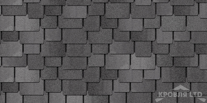 Гибкая черепица Дёке серия LUX коллекция САППОРО цвет Фладен