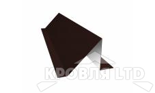 Планка снегозадержания, Полиэстер RAL 8017 шоколад, толщина 0,45