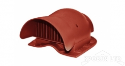 Кровельный вентиль Krovent KTV-Wave красный для металлочерепицы