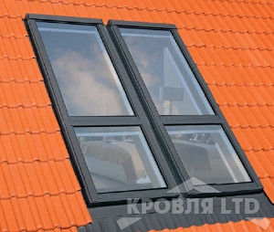 Оклад   универсальный утепленный  для окна-балкона
 FAKRO  EHN-AT/G Thermo  94*255