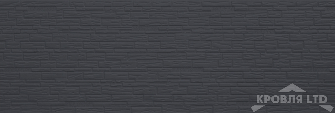 Декоративная теплоизолирующая панель COSTUNE Камень темно-серый