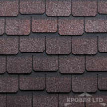Гибкая черепица Шинглас серия Ультра  коллекция Фристайл цвет Шельф