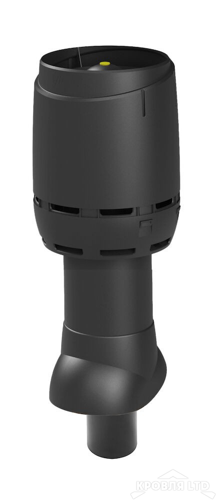 Вентиляционный выход Vilpe FLOW 110P/IS/350 цвет черный