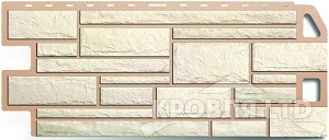Фасадная панель Альта-Профиль Камень белый