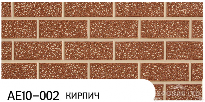 Декоративная теплоизолирующая панель ZODIAC AE10-002 Кирпич