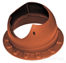 Основание для вентеляционной трубы Krovent Base-VT Seam  110 коричневый для гибкой черепицы или фальцевой кровли