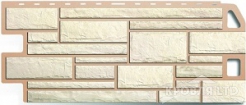 Фасадная панель Альта-Профиль Камень белый
