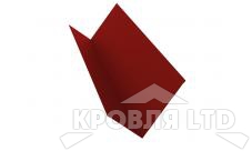 Планка примыкания 90х140, Полиэстер RAL 3011 коричнево-красный, толщина 0,45