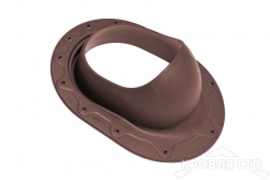 Основание для вентиляционной трубы Vilpe CLASSIC 110 –160 цвет шоколадный для гибкой черепицы или фальцевой кровли