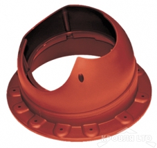 Основание для вентеляционнойтрубы Krovent Base-VT  Seam 110 красный для гибкой черепицы или фальцевой кровли