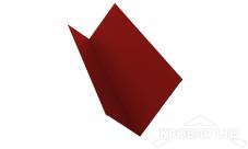 Планка примыкания 150х250, Полиэстер RAL 3011 коричнево-красный, толщина 0,45