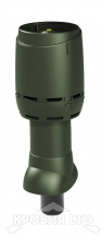 Вентиляционный выход Vilpe FLOW 110P/IS/350 цвет зеленый