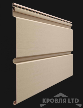 Сайдинг виниловый брус Docke Premium цвет Крем брюле 3,6м