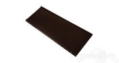 Кликфальц mini, Velur20 RAL 8017 шоколад, толщина 0,5