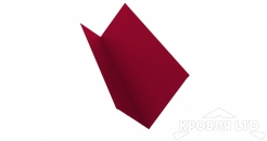 Планка примыкания 150х250, Полиэстер RAL 3003 рубиново-красный, толщина 0,45