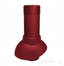 Вентиляционный выход Vilpe 110/300  цвет красный