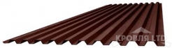 Профнастил С21, Полиэстер RAL 8017 шоколад, толщина 0,45