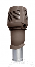 Приточный вентиляционный элемент Vilpe 160/ER/500 INTAKE  цвет коричневый