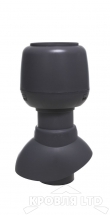 Вентиляционный выход Vilpe 110/200 с колпаком цвет серый