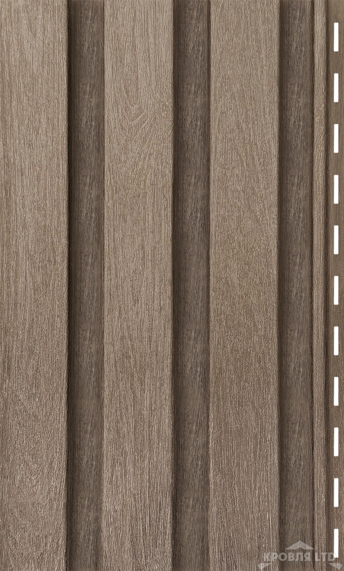 Сайдинг Ю-Пласт Timberblock Рейка фасадная цвет орех светлый 3м