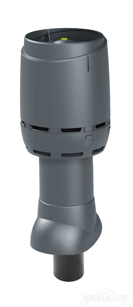 Вентиляционный выход Vilpe FLOW 110P/IS/350 цвет серый