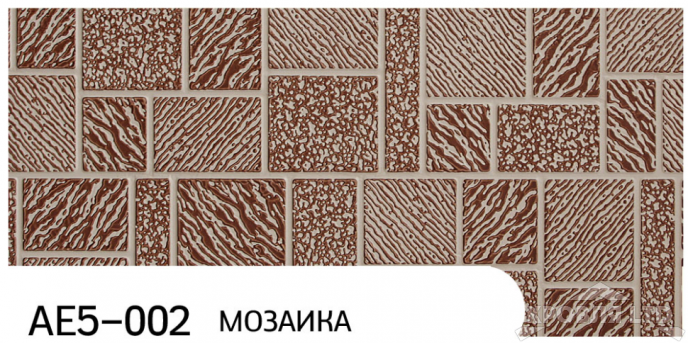 Декоративная теплоизолирующая панель ZODIAC AE5-002  Мозаика