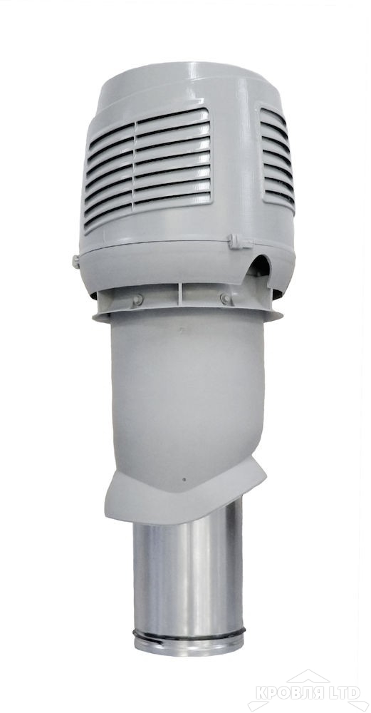 Приточный вентиляционный элемент Vilpe 160/ER/500 INTAKE  цвет светло серый