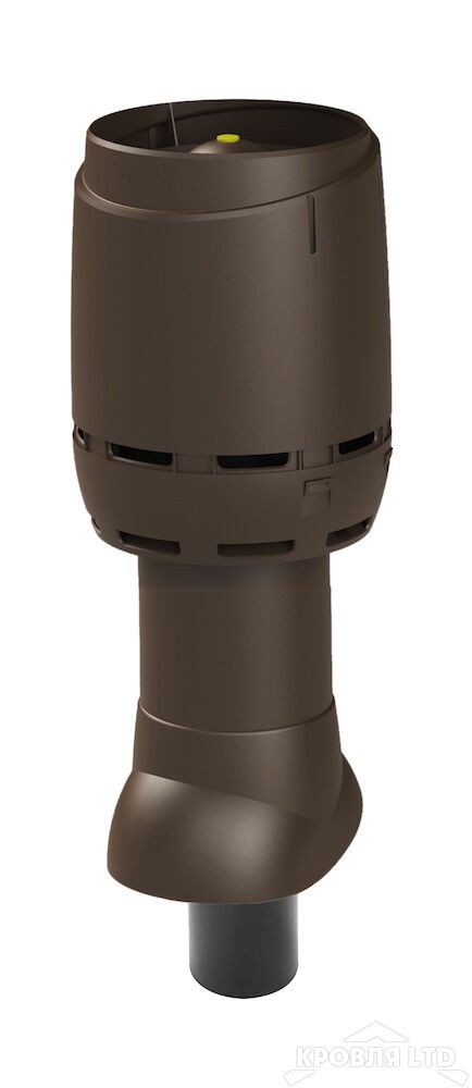 Вентиляционный выход Vilpe FLOW 110P/IS/350 цвет коричневый
