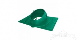 Основание для вентеляционной трубы Krovent Base-VT General  125/150 зеленый  для металлических кровель