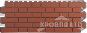 Фасадная панель Альта-Профиль Кирпич клинкерный красный