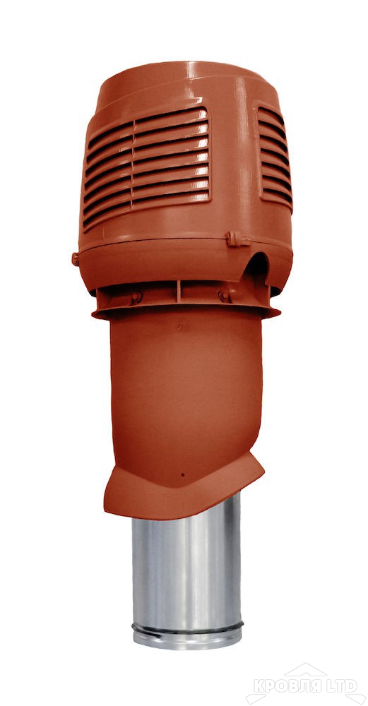 Приточный вентиляционный элемент Vilpe 160/ER/500 INTAKE  цвет кирпичный