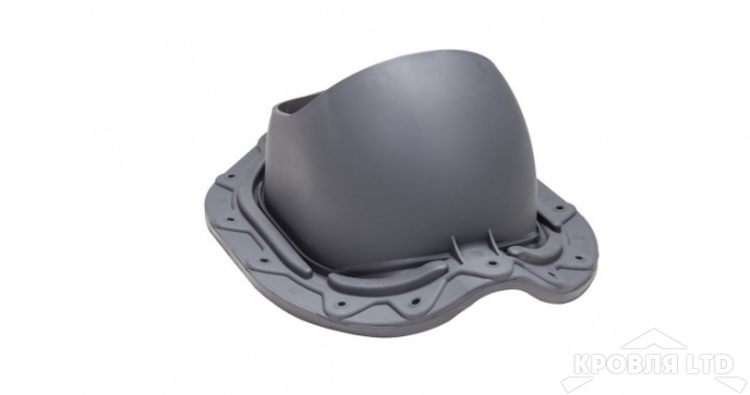 Основание для вентиляционной трубы Vilpe  MUOTOKATE 110 –160 цвет серый для металлочерепицы