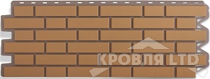 Фасадная панель Альта-Профиль Кирпич клинкерный бежевый