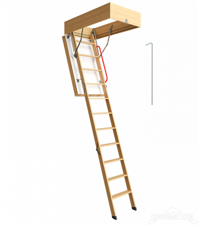 Чердачная лестница Docke LUX 70*120*300