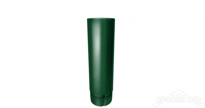 Труба круглая Грендлайн 90 мм 3 м RAL 6005 зеленый мох