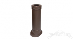 Выход канализации Vilpe 110/IS/500 цвет коричневый