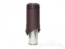 Выход вентиляции Krovent Pipe-VT 150 is (утепленный) коричневый