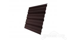 Профнастил С10, Полиэстер Двухсторонний RAL 8017 шоколад, толщина 0,45
