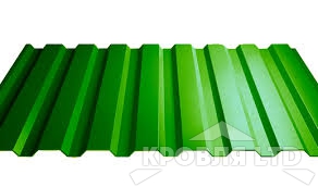 Профнастил С20, Полиэстер RAL 6002 лиственно-зеленый, толщина 0,7